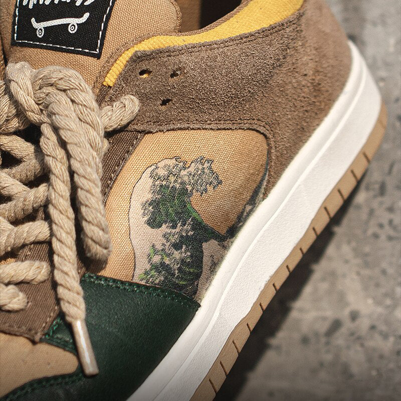 Sneakers "La grande onda di Kanagawa"