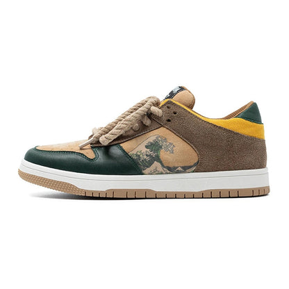 Sneakers "La grande onda di Kanagawa"